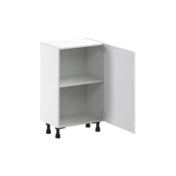 Hugo&Borg Rosemont 21 X 34.5 X 14.88 Glacier White Door Base Semi-Custom Cabinet -Alliedbas Shop 332014715 AlternateImage2 l