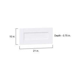 Hugo&Borg Rosemont 21 X 10 X 0.75 Cabinet Drawer Front White 6 Hugo&Borg Rosemont 21 X 10 X 0.75 Cabinet Drawer Front White -Alliedbas Shop 332014717 AlternateImage3 l