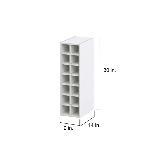 Hugo&Bord Rosemount Wall Wine Rack 9 X 30-in White Cabinet 4 Hugo&Bord Rosemount Wall Wine Rack 9 X 30-in White Cabinet - Image 4