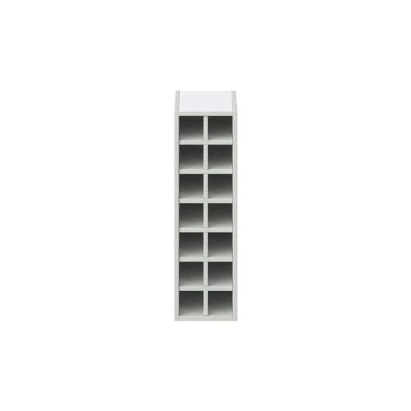 Hugo&Bord Rosemount Wall Wine Rack 9 X 30-in White Cabinet 1 Hugo&Bord Rosemount Wall Wine Rack 9 X 30-in White Cabinet
