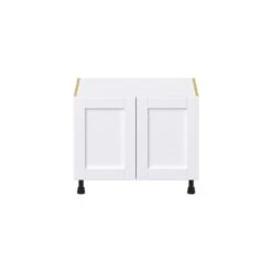 Hugo&Borg Rosemont 30 X 24.5 X 24.88 Glacier White Sink Base Semi-Custom Cabinet