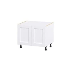 Hugo&Borg Rosemont 30 X 24.5 X 24.88 Glacier White Sink Base Semi-Custom Cabinet -Alliedbas Shop 332014726 MainImage 001 l