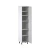 Hugo&Borg Rosemont 18 X 89.5 X 24.88 Glacier White Door Pantry Semi-Custom Cabinet