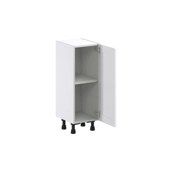 Hugo&Borg Rosemont 12 X 34.5 X 14.88 Glacier White Door Base Semi-Custom Cabinet 3 Hugo&Borg Rosemont 12 X 34.5 X 14.88 Glacier White Door Base Semi-Custom Cabinet - Image 3