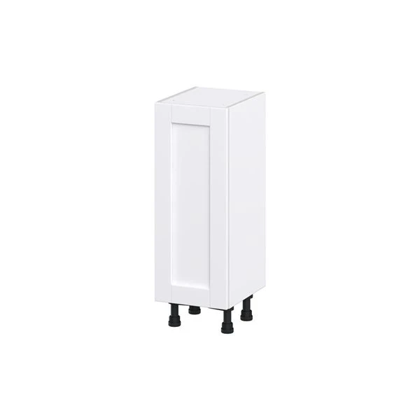 Hugo&Borg Rosemont 12 X 34.5 X 14.88 Glacier White Door Base Semi-Custom Cabinet 1 Hugo&Borg Rosemont 12 X 34.5 X 14.88 Glacier White Door Base Semi-Custom Cabinet
