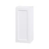 Hugo&Borg Rosemont 15 X 35 X 14.88 Glacier White Door Wall Semi-Custom Cabinet
