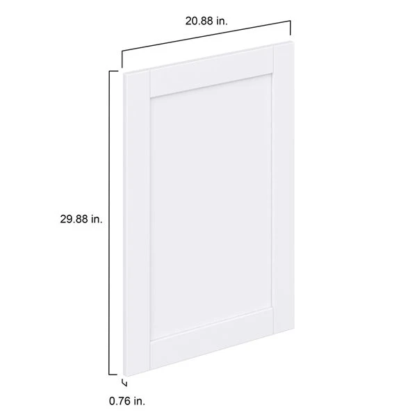 Hugo&Borg Rosemont 20.88 X 29.88 X 0.75 Cabinet Front Door White 3 Hugo&Borg Rosemont 20.88 X 29.88 X 0.75 Cabinet Front Door White - Image 3