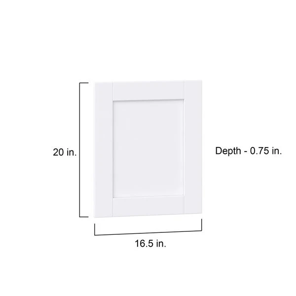 Hugo&Borg Rosemont 16.5 X 20 X 0.75 Cabinet Front Door White 1 Hugo&Borg Rosemont 16.5 X 20 X 0.75 Cabinet Front Door White