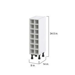 Hugo&Bord Rosemount Wine Rack 9 X 30-in White Cabinet 7 Hugo&Bord Rosemount Wine Rack 9 X 30-in White Cabinet -Alliedbas Shop 332014810 AlternateImage1 l