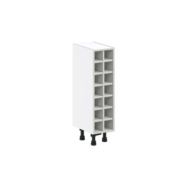 Hugo&Bord Rosemount Wine Rack 9 X 30-in White Cabinet 3 Hugo&Bord Rosemount Wine Rack 9 X 30-in White Cabinet - Image 3