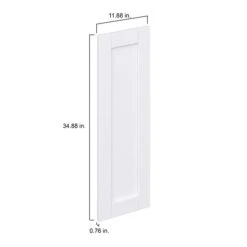 Hugo&Borg Rosemont 11.88 X 34.88 X 0.75 Cabinet Front Door White 5 Hugo&Borg Rosemont 11.88 X 34.88 X 0.75 Cabinet Front Door White -Alliedbas Shop 332014812 AlternateImage1 l
