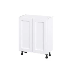 Hugo&Borg Rosemont 27 X 34.5 X 14.88 Glacier White Door Base Semi-Custom Cabinet