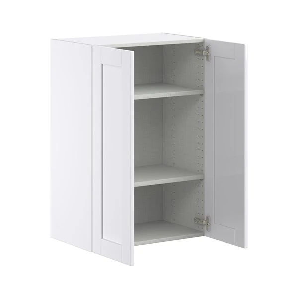 Hugo&Borg Rosemont 24 X 35 X 14.88 Glacier White Door Wall Semi-Custom Cabinet 1 Hugo&Borg Rosemont 24 X 35 X 14.88 Glacier White Door Wall Semi-Custom Cabinet