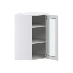 Hugo&Borg Rosemont 24 X 35 X 24.88 Glacier White Door And Drawer Wall Semi-Custom Cabinet
