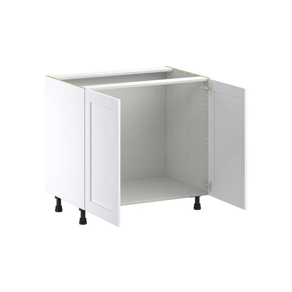 Hugo&Borg Rosemont 36 X 34.5 X 24.88 Glacier White Sink Base Semi-Custom Cabinet 3 Hugo&Borg Rosemont 36 X 34.5 X 24.88 Glacier White Sink Base Semi-Custom Cabinet - Image 3