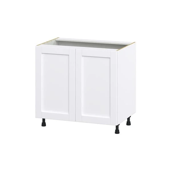 Hugo&Borg Rosemont 36 X 34.5 X 24.88 Glacier White Sink Base Semi-Custom Cabinet 2 Hugo&Borg Rosemont 36 X 34.5 X 24.88 Glacier White Sink Base Semi-Custom Cabinet - Image 2