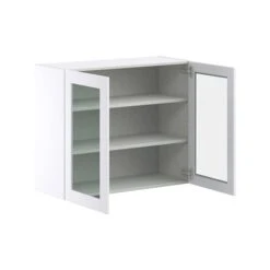 Hugo&Borg Rosemont 36 X 30 X 14.88 Glacier White Door And Drawer Wall Semi-Custom Cabinet