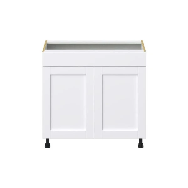 Hugo&Borg Rosemont 36 X 34.5 X 24.88 Glacier White Door Base Semi-Custom Cabinet 1 Hugo&Borg Rosemont 36 X 34.5 X 24.88 Glacier White Door Base Semi-Custom Cabinet