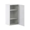 Hugo&Borg Rosemont 18 X 35 X 14.88 Glacier White Door Wall Semi-Custom Cabinet