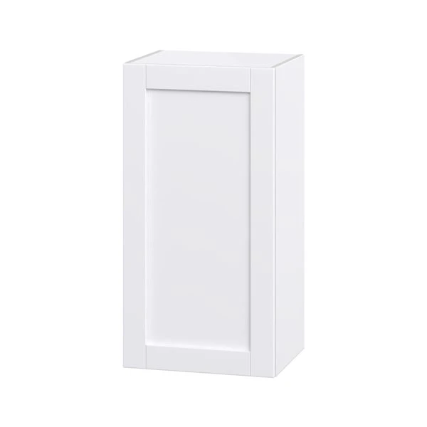 Hugo&Borg Rosemont 18 X 35 X 14.88 Glacier White Door Wall Semi-Custom Cabinet 2 Hugo&Borg Rosemont 18 X 35 X 14.88 Glacier White Door Wall Semi-Custom Cabinet - Image 2