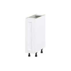 Hugo&Borg Rosemont 9 X 34.5 X 24.88 Glacier White Door Base Semi-Custom Cabinet
