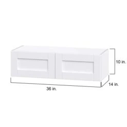 Hugo&Borg Rosemont 36 X 10 X 14.88 Glacier White Door Wall Semi-Custom Cabinet 7 Hugo&Borg Rosemont 36 X 10 X 14.88 Glacier White Door Wall Semi-Custom Cabinet -Alliedbas Shop 332014902 AlternateImage1 l