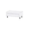 Hugo&Borg Rosemont 36 X 14.5 X 24.88 Glacier White Drawer Base Semi-Custom Cabinet