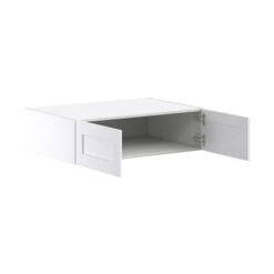 Hugo&Borg Rosemont 36 X 10 X 24.88 Glacier White Door Wall Semi-Custom Cabinet 7 Hugo&Borg Rosemont 36 X 10 X 24.88 Glacier White Door Wall Semi-Custom Cabinet -Alliedbas Shop 332014924 AlternateImage2 l