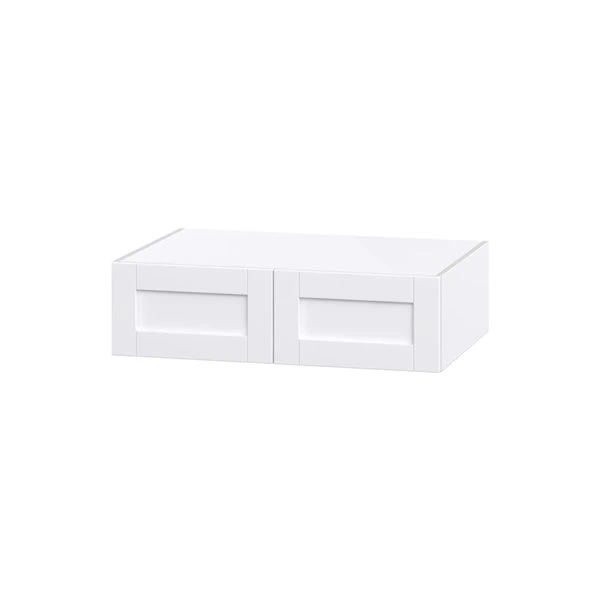 Hugo&Borg Rosemont 36 X 10 X 24.88 Glacier White Door Wall Semi-Custom Cabinet 2 Hugo&Borg Rosemont 36 X 10 X 24.88 Glacier White Door Wall Semi-Custom Cabinet - Image 2