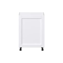 Hugo&Borg Rosemont 24 X 34.5 X 14.88 Glacier White Door And Drawer Base Semi-Custom Cabinet