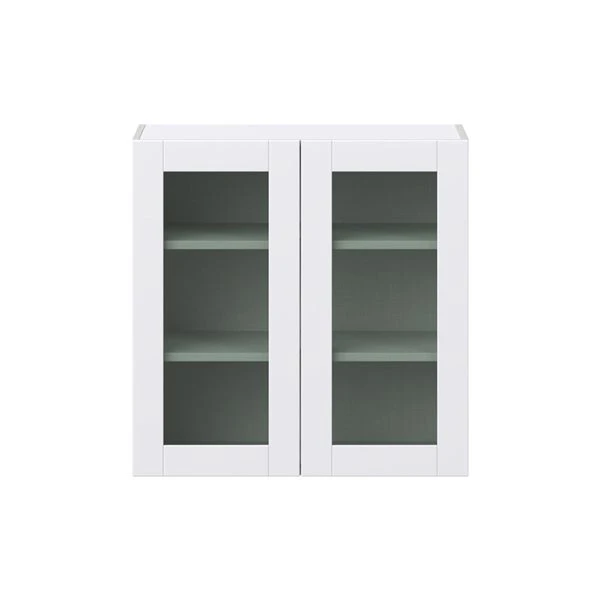 Hugo&Borg Rosemont 30 X 30 X 14.88 Glacier White Door Wall Semi-Custom Cabinet 4 Hugo&Borg Rosemont 30 X 30 X 14.88 Glacier White Door Wall Semi-Custom Cabinet - Image 4