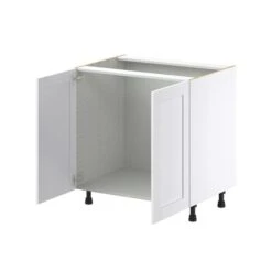 Hugo&Borg Rosemont 33 X 34.5 X 24.88 Glacier White Door Base Semi-Custom Cabinet -Alliedbas Shop 332014960 AlternateImage2 l