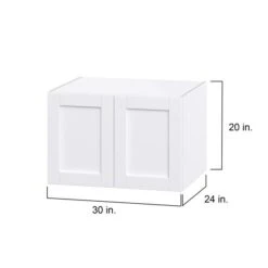 Hugo&Borg Rosemont 30 X 20 X 24.88 Glacier White Door Wall Semi-Custom Cabinet 7 Hugo&Borg Rosemont 30 X 20 X 24.88 Glacier White Door Wall Semi-Custom Cabinet -Alliedbas Shop 332014969 AlternateImage1 l