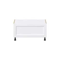 Hugo&Borg Rosemont 36 X 19.5 X 24.88 Glacier White Drawer Base Semi-Custom Cabinet -Alliedbas Shop 332014989 AlternateImage3 l