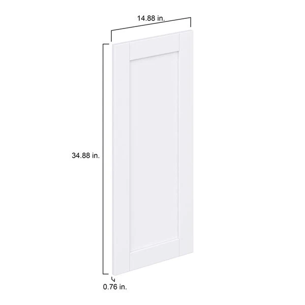 Hugo&Borg Rosemont 14.88 X 34.88 X 0.75 Cabinet Front Door White 1 Hugo&Borg Rosemont 14.88 X 34.88 X 0.75 Cabinet Front Door White