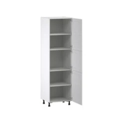 Hugo&Borg Rosemont 24 X 84.5 X 24.88 Glacier White Door Pantry Semi-Custom Cabinet -Alliedbas Shop 332014994 AlternateImage2 l