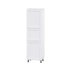 Hugo&Borg Rosemont 24 X 84.5 X 24.88 Glacier White Door Pantry Semi-Custom Cabinet