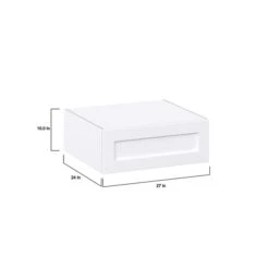 Hugo&Borg Rosemont 27 X 10 X 24.88 Glacier White Door Wall Semi-Custom Cabinet 6 Hugo&Borg Rosemont 27 X 10 X 24.88 Glacier White Door Wall Semi-Custom Cabinet -Alliedbas Shop 332015024 AlternateImage1 l