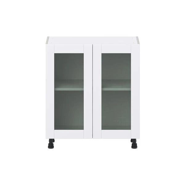 Hugo&Borg Rosemont - 30 X 34.5 X 14.88 Glacier White Door Base Semi-Custom Cabinet 2 Hugo&Borg Rosemont - 30 X 34.5 X 14.88 Glacier White Door Base Semi-Custom Cabinet - Image 2