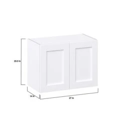 Hugo&Borg Rosemont 27 X 20 X 14.88 Glacier White Door Wall Semi-Custom Cabinet -Alliedbas Shop 332015037 AlternateImage1 l