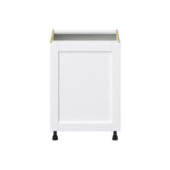 Hugo&Borg Rosemont 24 X 34.5 X 24.88 Glacier White Door Base Semi-Custom Cabinet -Alliedbas Shop 332015048 AlternateImage3 l