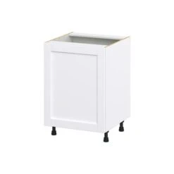 Hugo&Borg Rosemont 24 X 34.5 X 24.88 Glacier White Door Base Semi-Custom Cabinet