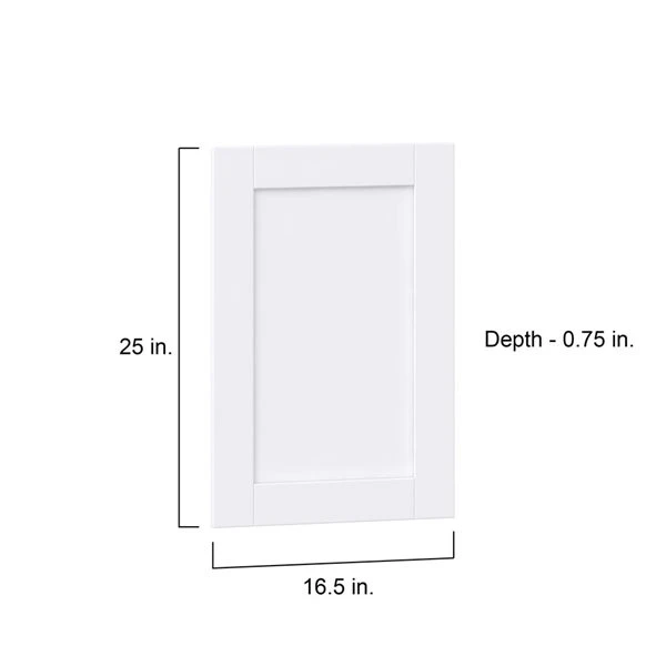 Hugo&Borg Rosemont 16.5 X 25 X 0.75 Cabinet Front Door White 1 Hugo&Borg Rosemont 16.5 X 25 X 0.75 Cabinet Front Door White