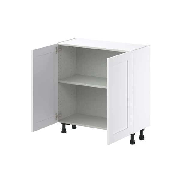 Hugo&Borg Rosemont 33 X 34.5 X 14.88 Glacier White Door Base Semi-Custom Cabinet 3 Hugo&Borg Rosemont 33 X 34.5 X 14.88 Glacier White Door Base Semi-Custom Cabinet - Image 3