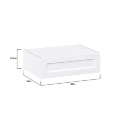 Hugo&Borg Rosemont 33 X 10 X 24.88 Glacier White Door Wall Semi-Custom Cabinet -Alliedbas Shop 332015070 AlternateImage1 l