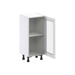 Hugo&Borg Rosemont 15 X 34.5 X 14.88 Glacier White Door Base Semi-Custom Cabinet