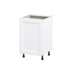 Hugo&Borg Rosemont 21 X 34.5 X 24.88 Glacier White Door And Drawer Base Semi-Custom Cabinet