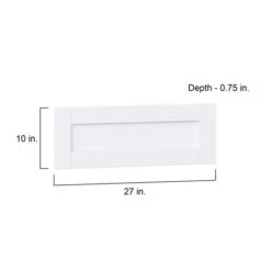 Hugo&Borg Rosemont 27 X 10 X 0.75 Cabinet Drawer Front White -Alliedbas Shop 332015088 AlternateImage3 l