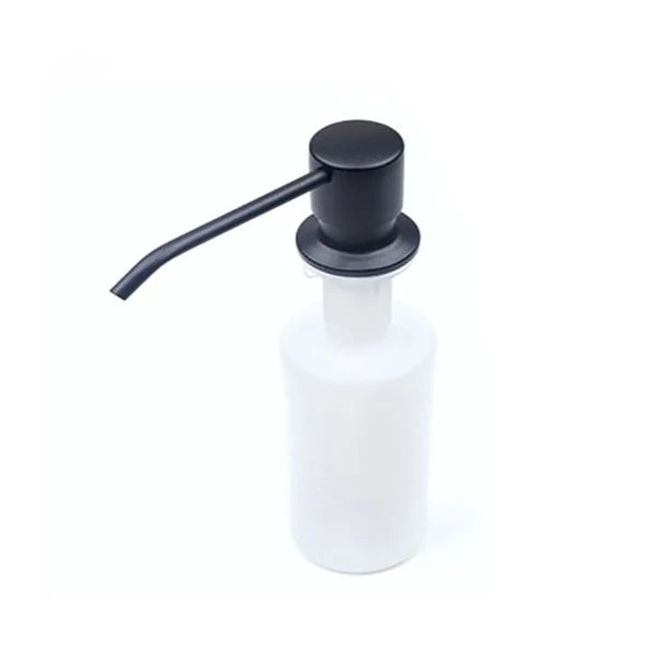 Drop Bath And Kitchen 250-ml Deck Mount Black Soap And Lotion Dispenser 3 Drop Bath And Kitchen 250-ml Deck Mount Black Soap And Lotion Dispenser - Image 3