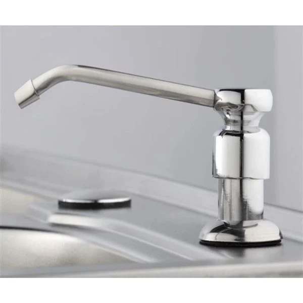 Drop Bath And Kitchen 250-ml Deck Mount Chrome Soap And Lotion Dispenser 4 Drop Bath And Kitchen 250-ml Deck Mount Chrome Soap And Lotion Dispenser - Image 4